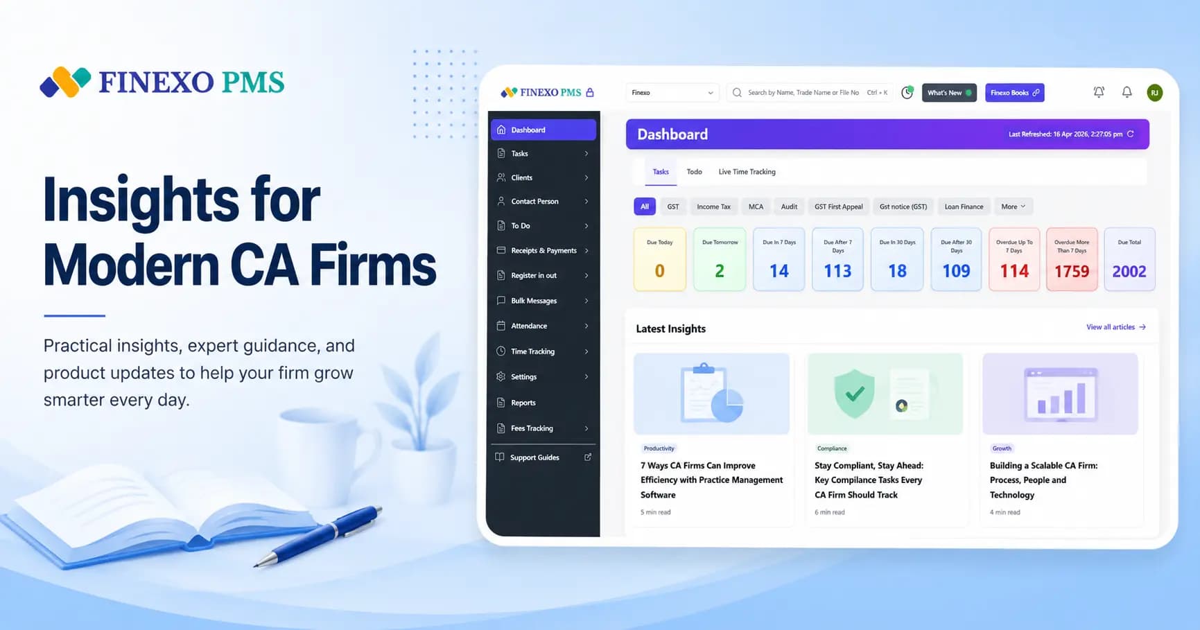 Top practice management software for CA firms in India compared for 2026